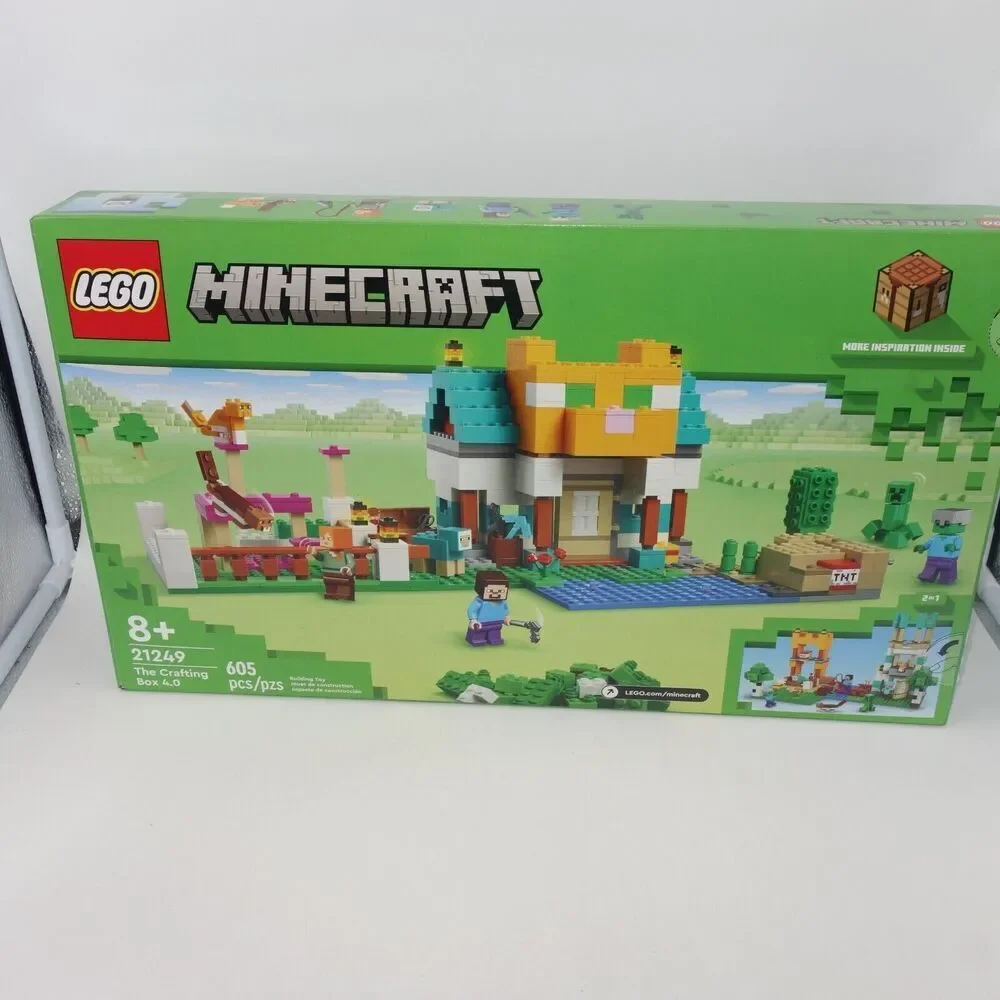 NEW LEGO Minecraft The Crafting Box 4.0 21249 Fortress Cat House Factory Sealed - Picture 8 of 9